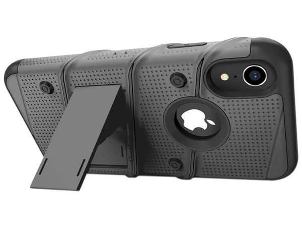 Funda ZIZO Bolt para iPhone XR. Color Negro/Gris.