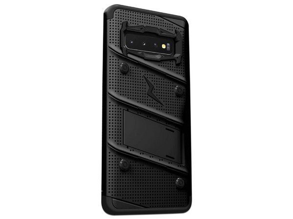Funda Zizo Bolt para Samsung Galaxy S10+. Color Negro.