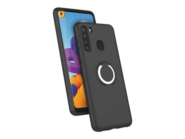 Funda Zizo Revolve para Samsung Galaxy A21. Color Negro.