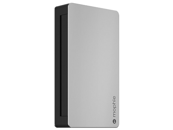 Batería portátil recargable Mophie Powerstation Plus 3X con conector lightning.