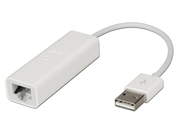 Adaptador de USB a Ethernet de Apple.