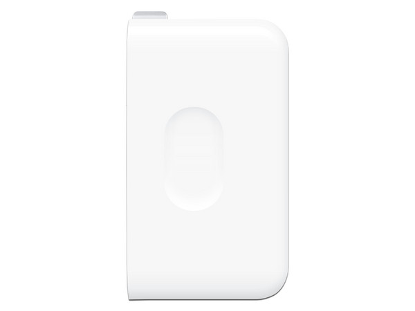 Adaptador de Corriente Compacto Apple MW2H3AM/A de 35W, Dos puertos USB-C, Color Blanco.