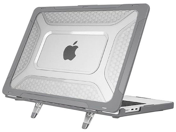 Funda Protectora BRobotix 6007396, Compatible con MacBook Air M2 y M3 de 13.6