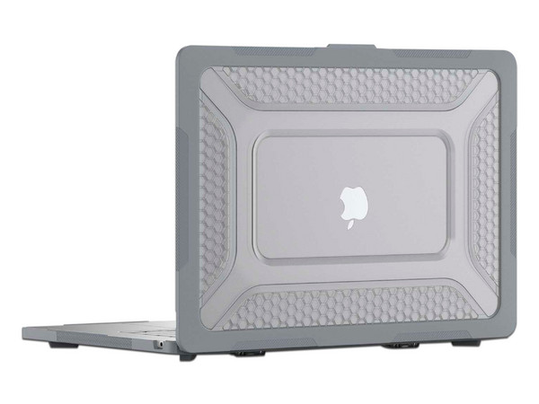 Funda protectora Tekku para MacBook Air 13, Color Gris.