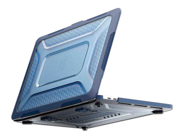 Funda protectora Tekku HC para MacBook Pro 13, Color Azul.