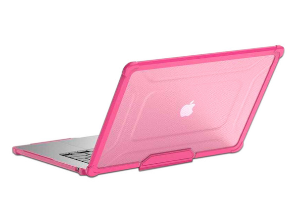 Funda Protectora Tekku ST para MacBook Air 15, Uso rudo. Color Rosa.