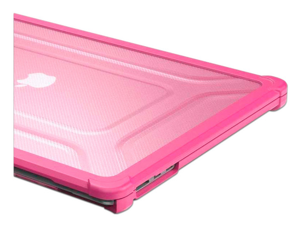 Funda Protectora Tekku ST para MacBook Air 15, Uso rudo. Color Rosa.