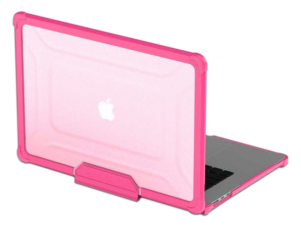 Funda Protectora Tekku ST para MacBook Air 15, Uso rudo. Color Rosa.
