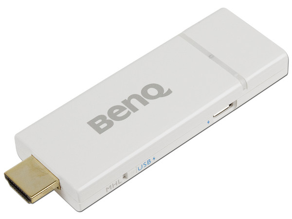 Adaptador BENQ QCast HDMI para Proyectores (transmite videos, películas, documentos, páginas web y sesiones de video streaming desde IOS, Android o PC)
