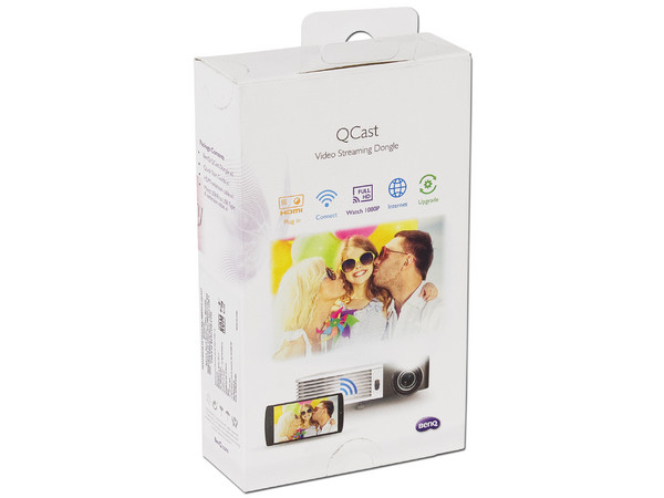 Adaptador BENQ QCast HDMI para Proyectores (transmite videos, películas, documentos, páginas web y sesiones de video streaming desde IOS, Android o PC)