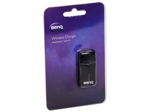 Adaptador de red inalámbrico BenQ WDRT8192 para proyectores USB 1080p WiFi Negro 5J.J3F28.L01