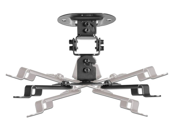 Soporte universal Manhattan 461184 para montaje de proyector en techo.