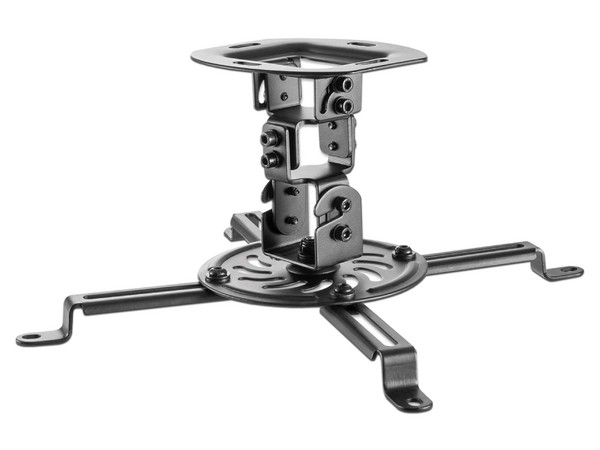 Soporte universal Manhattan 461184 para montaje de proyector en techo.