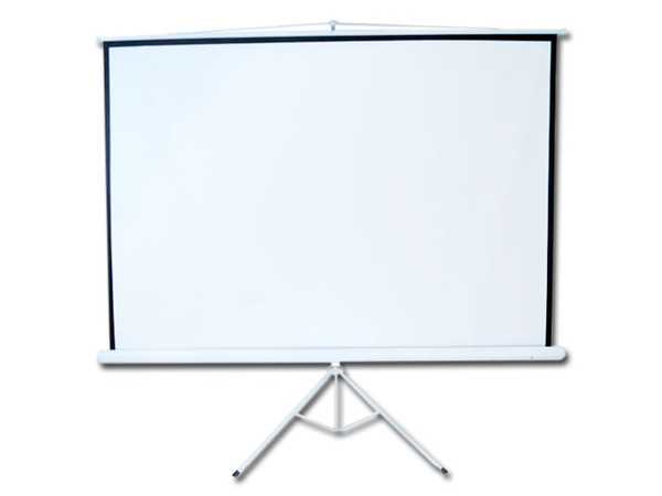 Pantalla tripie para proyector Multimedia Screen de 84'' x 84''.