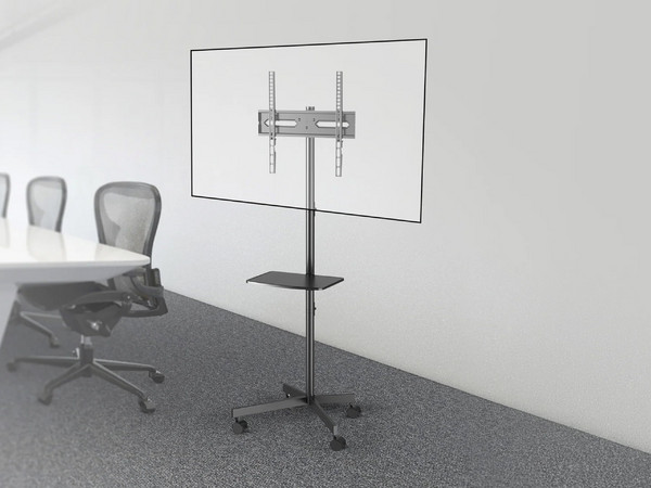 Soporte para TV con Repisa Acteck Enforce Movil SP700, Soporta Pantallas de entre 32