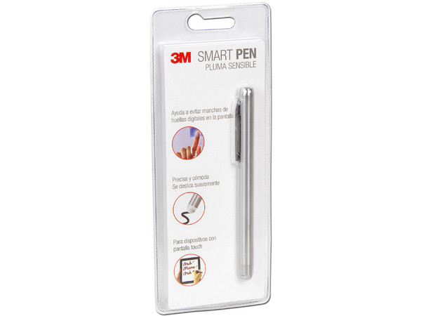 Stylus 3M Smart Pen para dispositivos touchscreen. Color Gris 