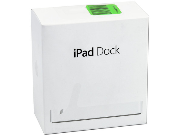 Base dock para el iPad 2 de Apple. Carga, sincroniza y cuenta con salida de audio