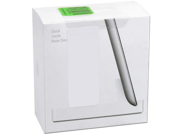 Base dock para el iPad 2 de Apple. Carga, sincroniza y cuenta con salida de audio