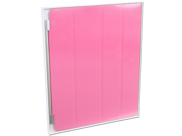 Smart Cover de Poliuretano para iPad 2. Color Rosa