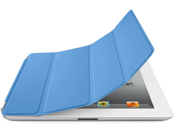 iPad Smart Cover, Poliuretano. Color Azul.