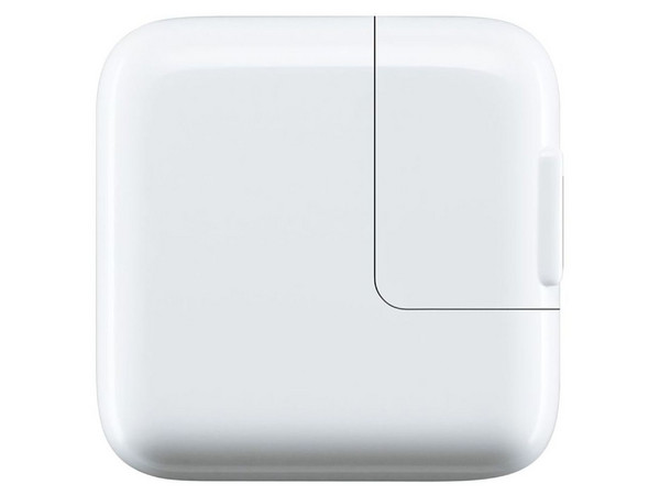 Adaptador de Corriente USB de 12 Watts para iPhone, iPod y iPad.