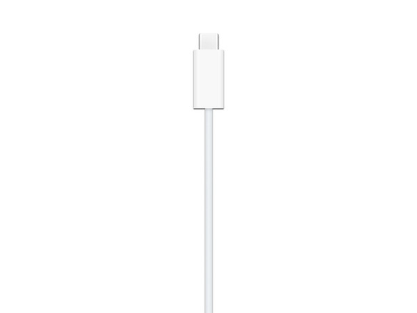 Cable Apple MLWJ3AM/A, Carga Magnética Rápida para Apple Watch, 1m USB-C, Color Blanco.