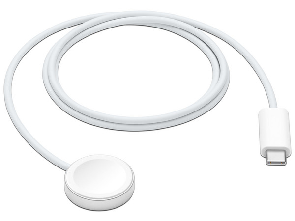 Cable Apple MLWJ3AM/A, Carga Magnética Rápida para Apple Watch, 1m USB-C, Color Blanco.
