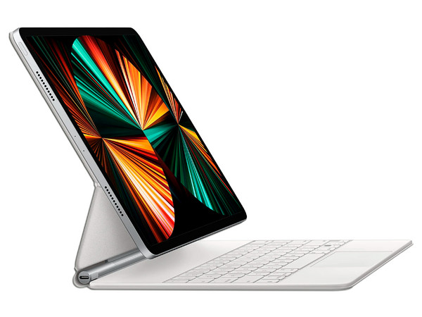 Teclado Apple Magic Keyboard Folio para iPad de Décima Generación, Español Latinoamérica. Color Blanco.