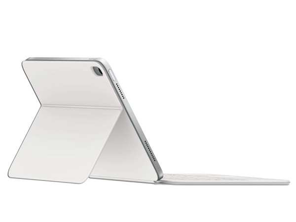 Teclado Apple Magic Keyboard Folio para iPad de Décima Generación, Español Latinoamérica. Color Blanco.
