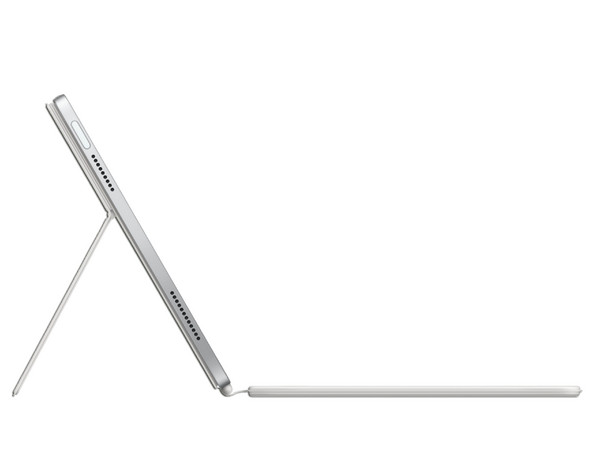 Teclado Apple Magic Keyboard Folio para iPad de Décima Generación, Español Latinoamérica. Color Blanco.