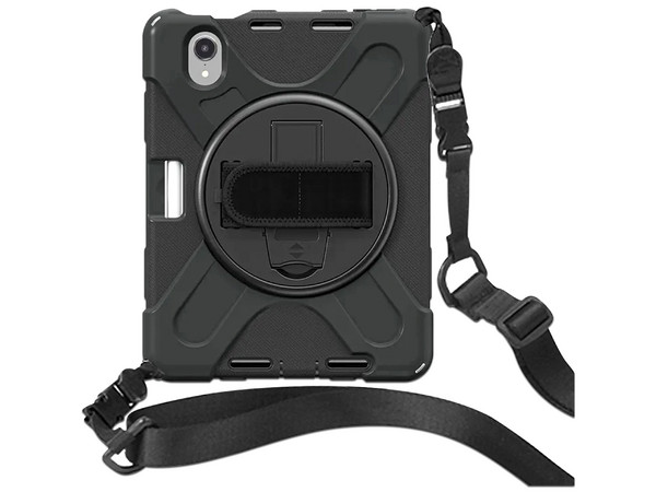 Funda protectora BRobotix de uso rudo para iPad Mini de 6ta generación. Color Negro.