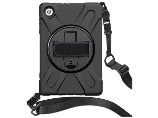 Funda de uso rudo BRobotix para Tablet Lenovo TAB M8 4ta Gen TB350XU, Color Negro.