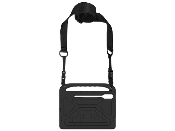 Funda de uso rudo tipo EVA BRobotix, para Tablet Lenovo P12, color negro.