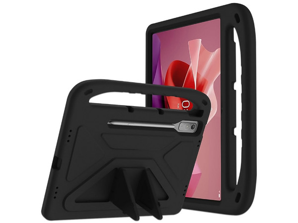 Funda de uso rudo tipo EVA BRobotix, para Tablet Lenovo P12, color negro.