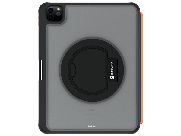 Funda con Teclado BRobotix 6009109 para iPad A16 Gen 11, Magnética, Rotación de 360 Grados, Ranura para Lápiz. Color Negro. (Versión en Español).