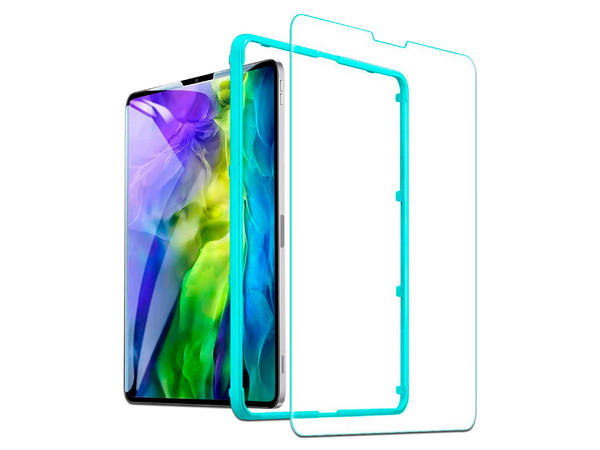 Protector de pantalla ESR 3C04180700108 de vidrio para iPad Air 4 iPad Pro 11 2020 y iPad Pro 11 2018. Color Transparente.