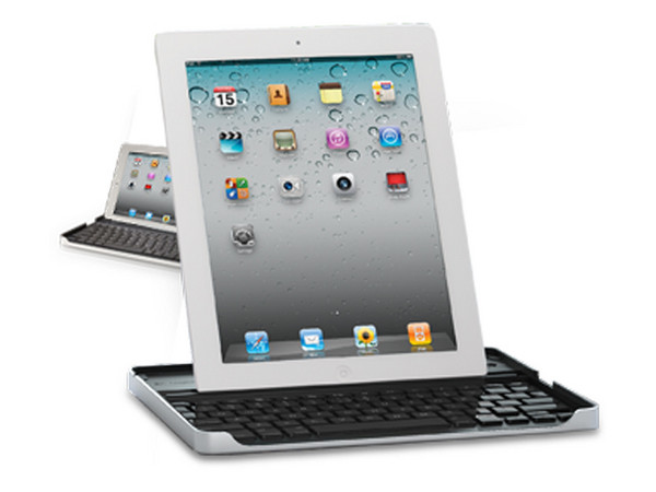 Teclado y Cubierta 2 en 1 Logitech para iPad 2, Bluetooth. (versión en inglés)