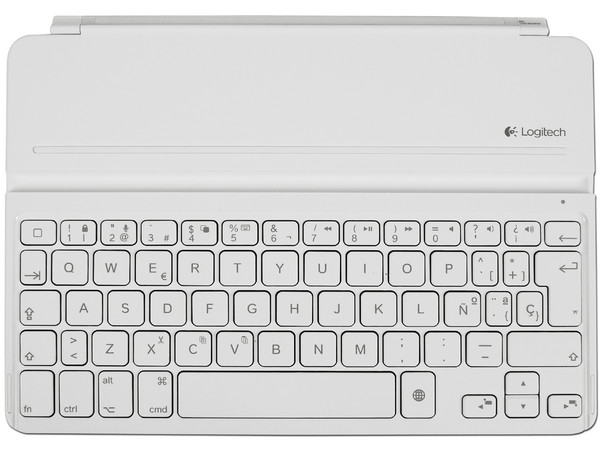 Teclado y cubierta 2 en 1 Logitech para iPad Air, Bluetooth.