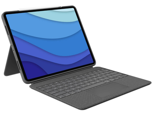 Funda con teclado retroiluminado con trackpad para iPad Pro de 12,9