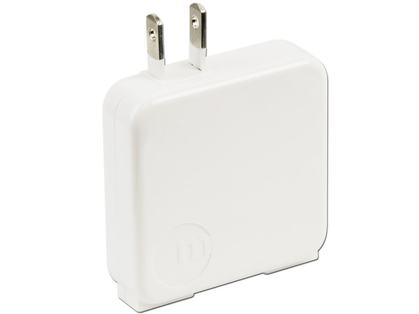 Cargador de Pared Macally para iPad con doble puerto USB.
