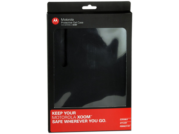 Funda de Silicon para Motorola Xoom. Color Negra 