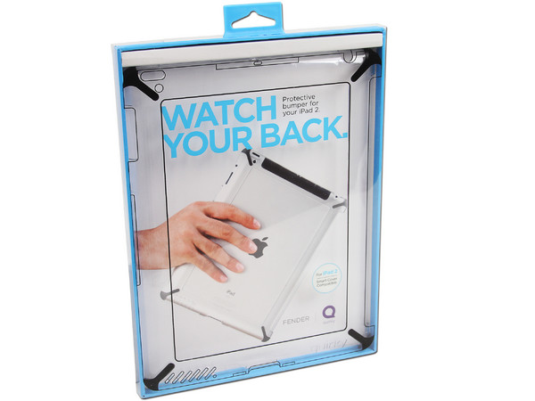 Marco protector Quriky Fender iPad 2, el nuevo iPad y iPad con pantalla Retina, compatible con Smart Cover. 