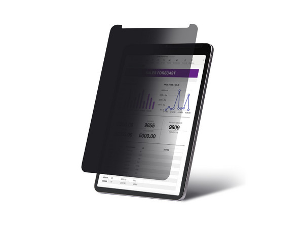 Filtro de Privacidad Táctil de 4 Vías para iPad Pro 12.9, Generación 3 y Superior, Orientación Horizontal/Vertical, Anti Luz 51%, Acabado Mate.