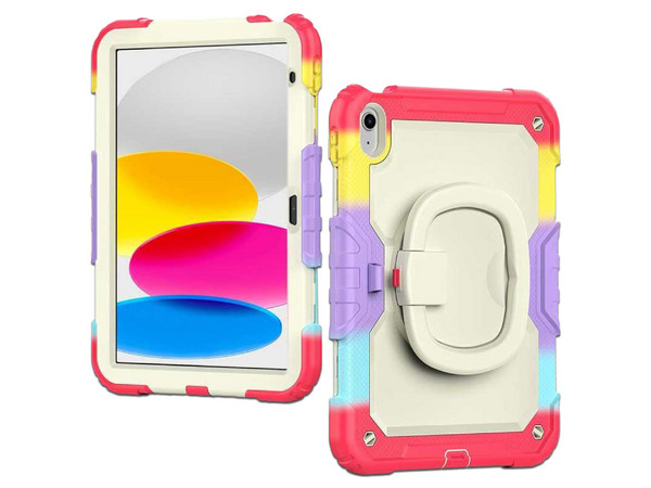 Funda de Uso Rudo TEKKU HandleD, Compatible con iPad 8 de 10.2
