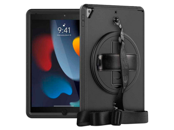 Funda Tekku Handstrap para iPad 9, 8, 7 de 10.2