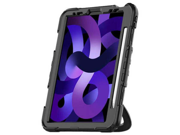 Funda Protectora TEKKU HandleD uso Rudo para iPad Air 5, Color Negro.