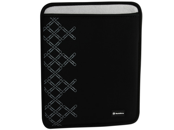 Funda Sleeve TechZone TZIPAD-01 para iPad color negra