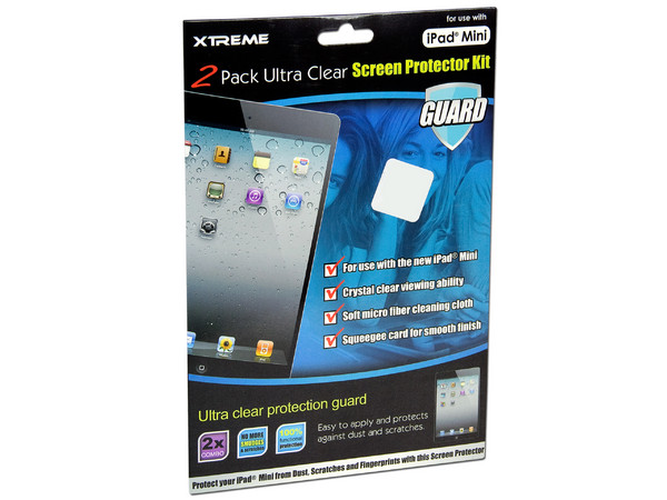 Protector de pantalla Xtreme Ultra Clear para iPad Mini.
