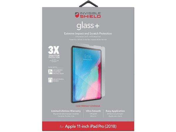 Protector de pantalla ZAGG InvisibleShield Glass+ para iPad Pro de 11