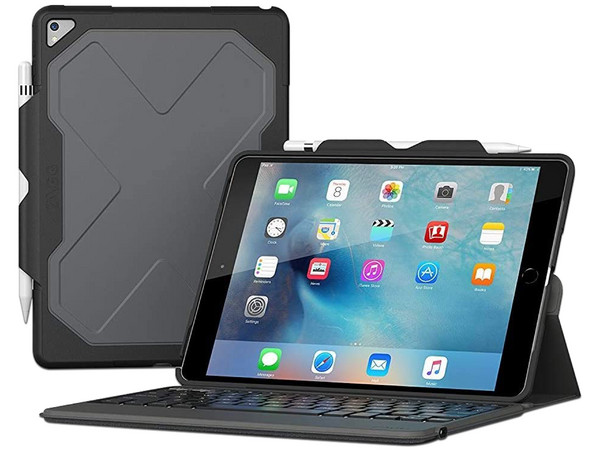 Funda con teclado ZAGG Rugged Messenger para iPad Pro 10.5